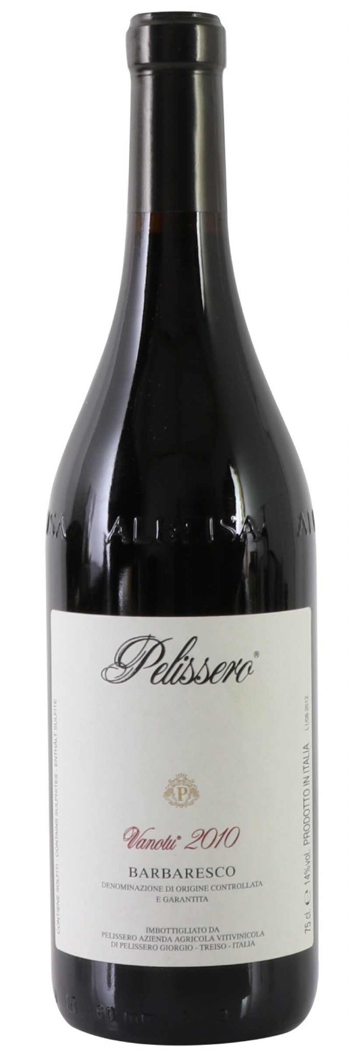 2010 G. Pelissero Barbaresco Vanotu 750ml