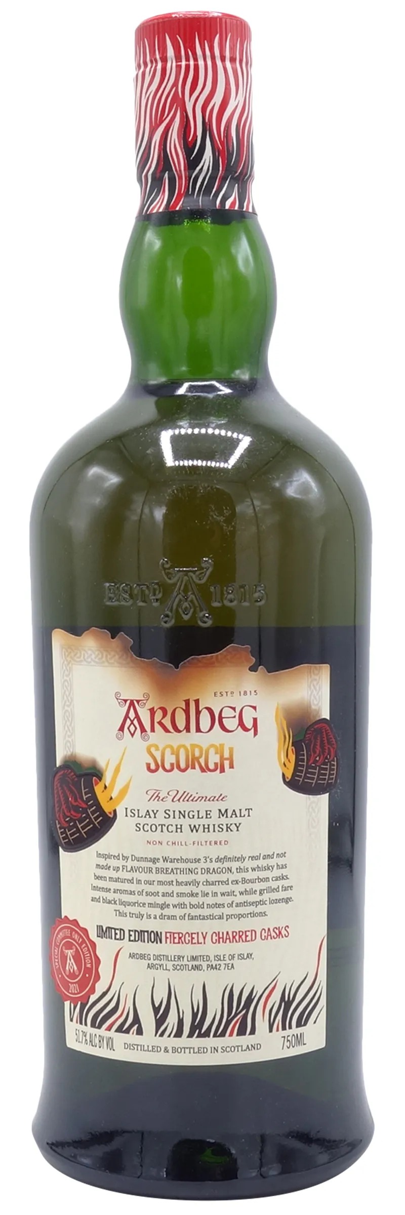 2021 Ardbeg Single Malt Scotch Whisky Scorch, Committee Release 750ml